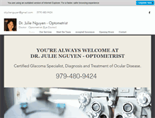 Tablet Screenshot of drjulienguyen.com
